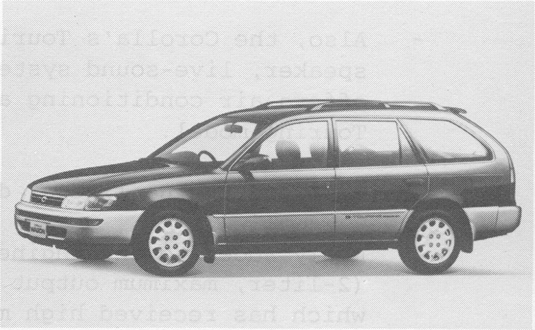 Corolla Wagon 1500 G Touring