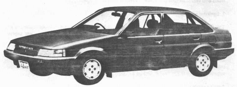 SPRINTER SEDAN 4 DOOR 1500SE SALOON (E-AE81-FEHES)