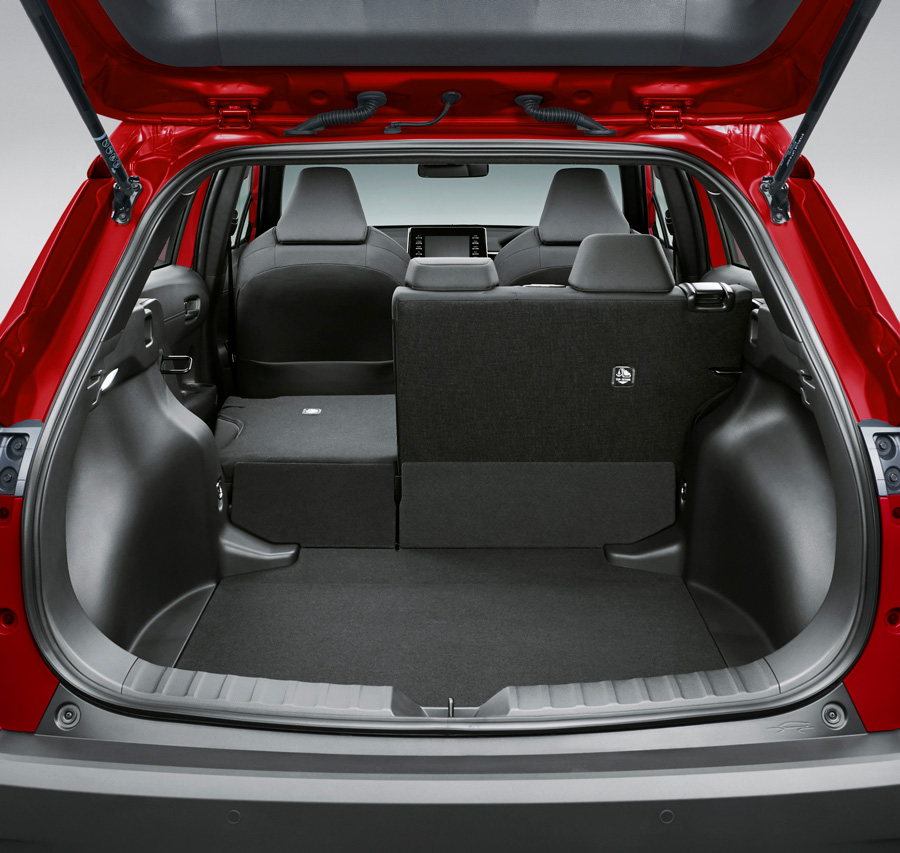 Luggage space G (Gasoline)