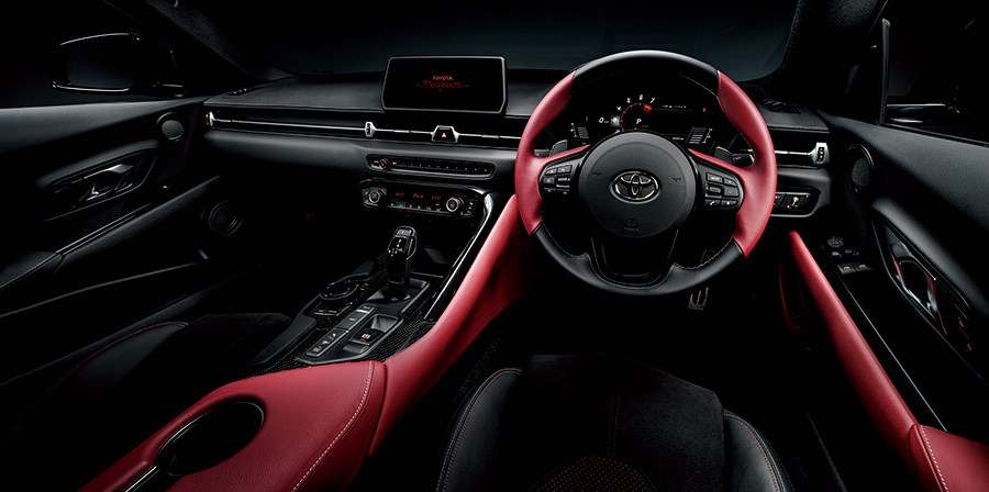 Supra RZ (Ignition Red interior) <Options shown>