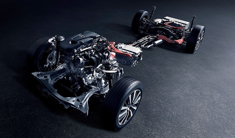 2.5-liter Dynamic Force Engine (A25A-FXS) Hybrid System