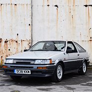 AE86 at Bicester Heritage Sunday Scramble