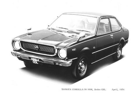 TOYOTA COROLLA 30 1600, Sedan GSL