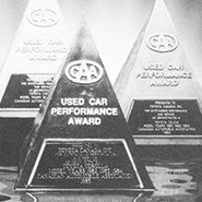 COROLLA WINS "CAA USED CAR PERFORMANCE AWARD"