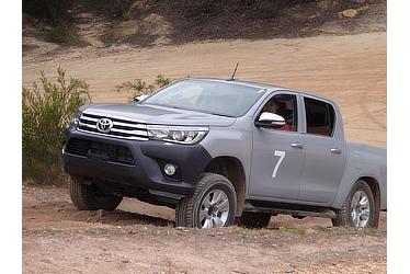 Testing the new Hilux