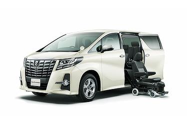 Alphard S Welcab side lift-up seat model (2WD; options shown)