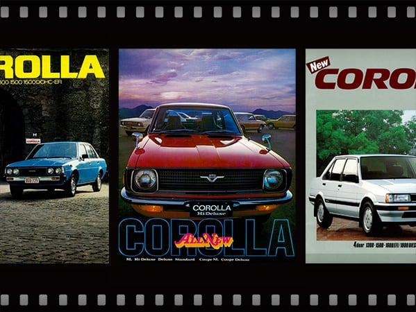Generations of the Corolla and their Corresponding Eras (1)