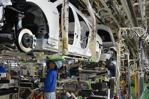 Motomachi Plant: Assembly production line (as of September 2018)
