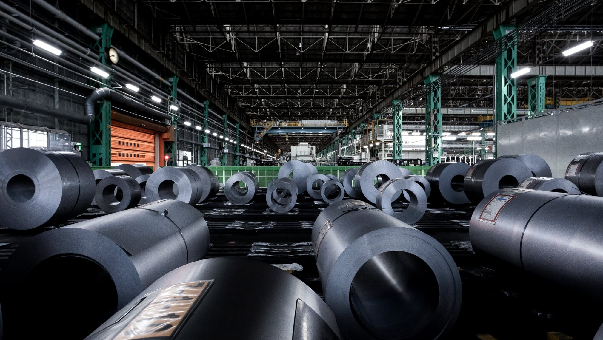 More than a dozen steel plate types are used per car