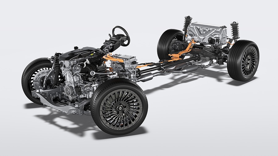 2.5-liter Multi-Stage Hybrid System