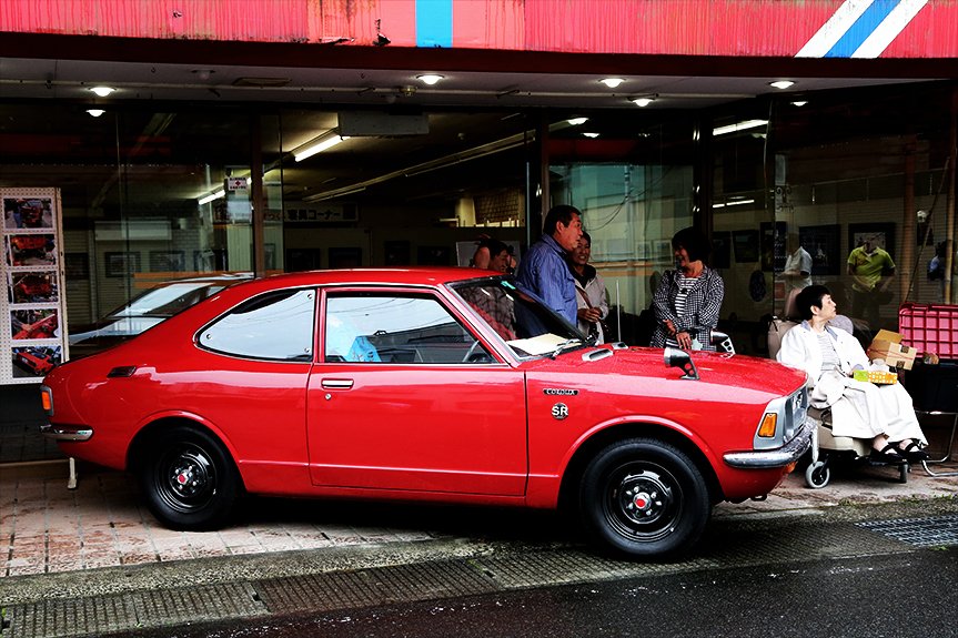 The red Corolla was filled with countless memories for Mr. Watabe’s family