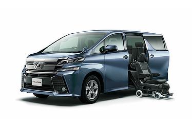 Vellfire Z Welcab side lift-up seat model (2WD)